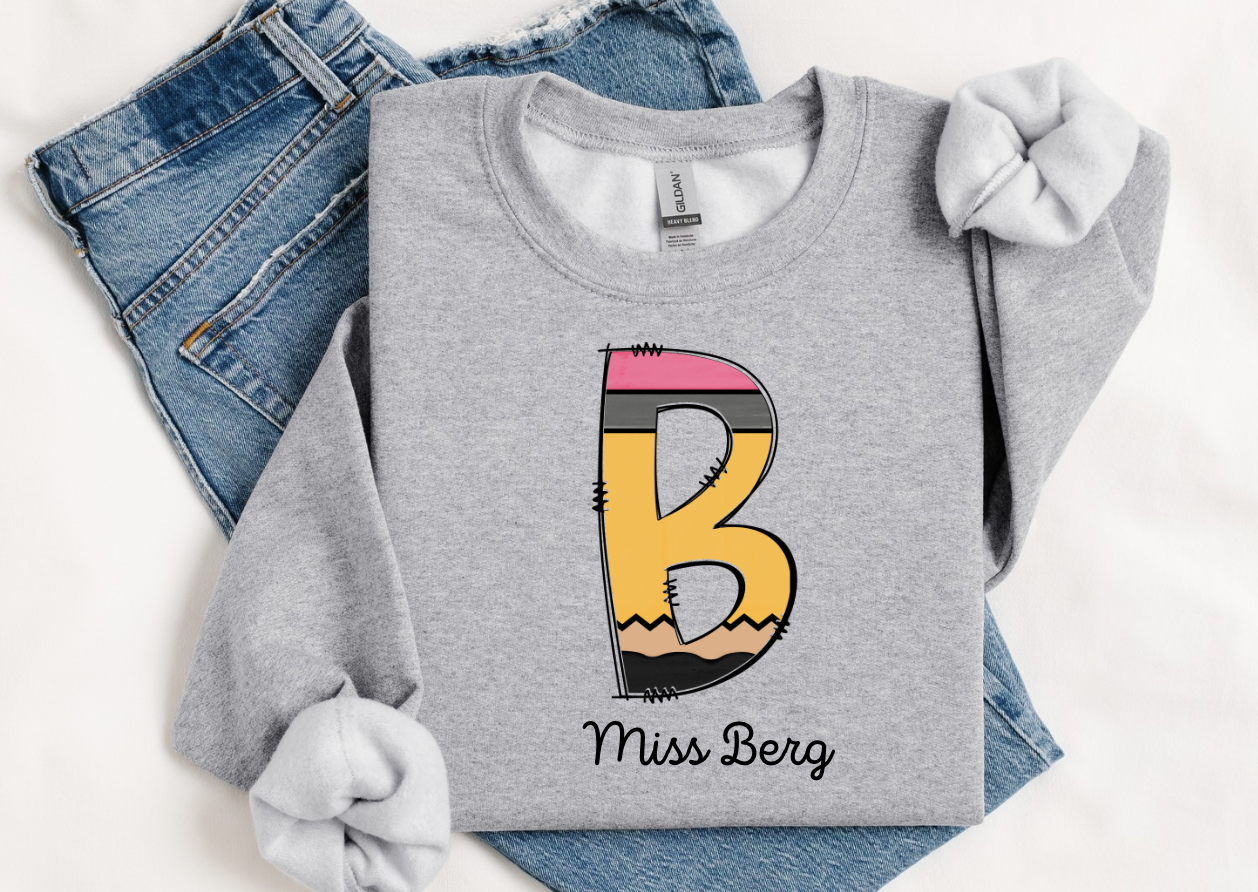 GREY: Teacher Sweatshirt