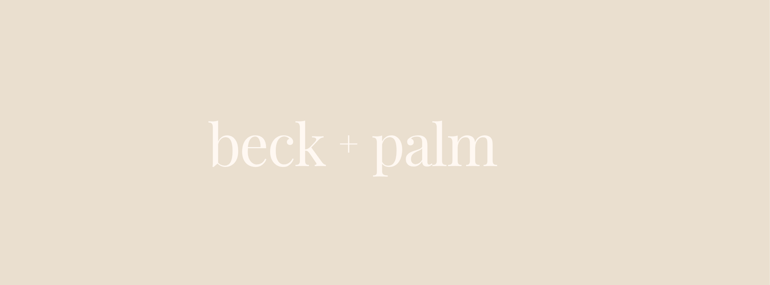 BECK + PALM