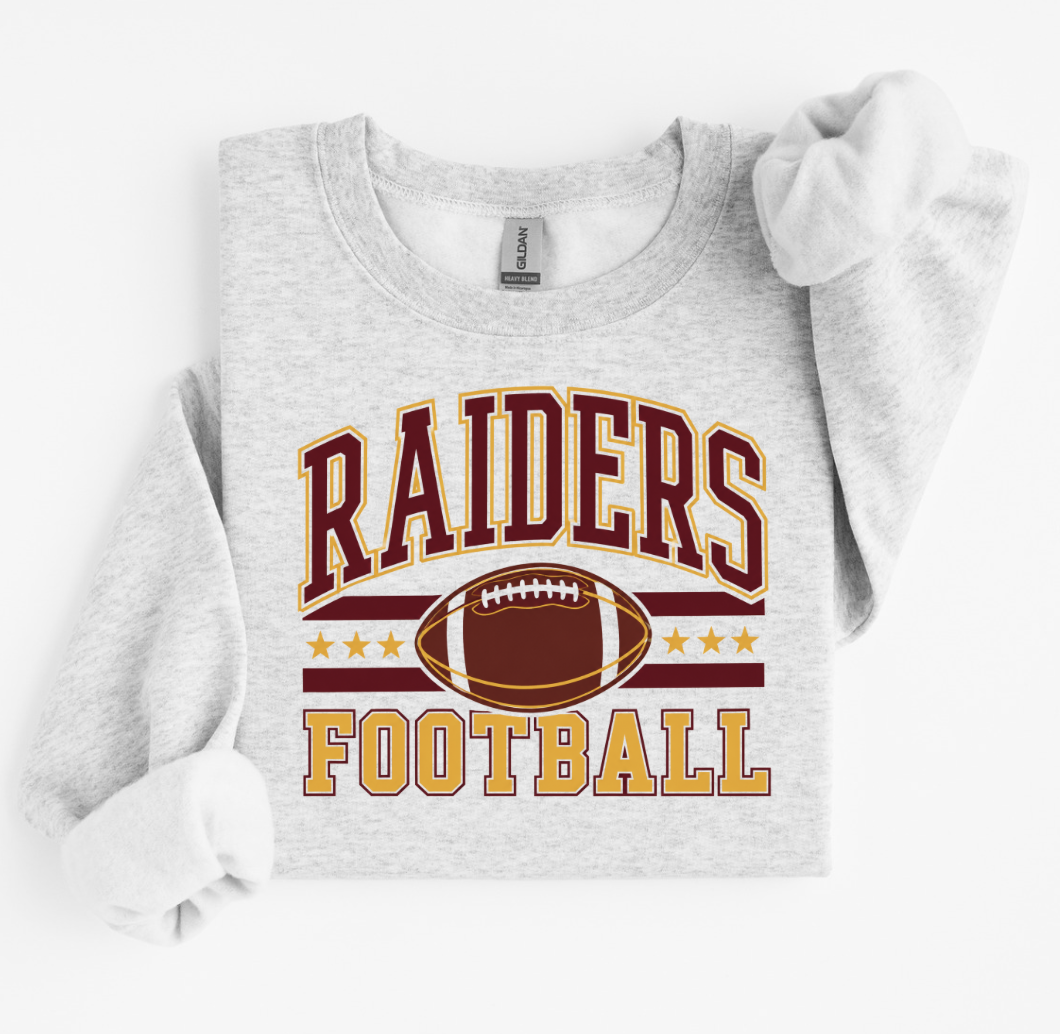 Raiders Football- Sweatshirt