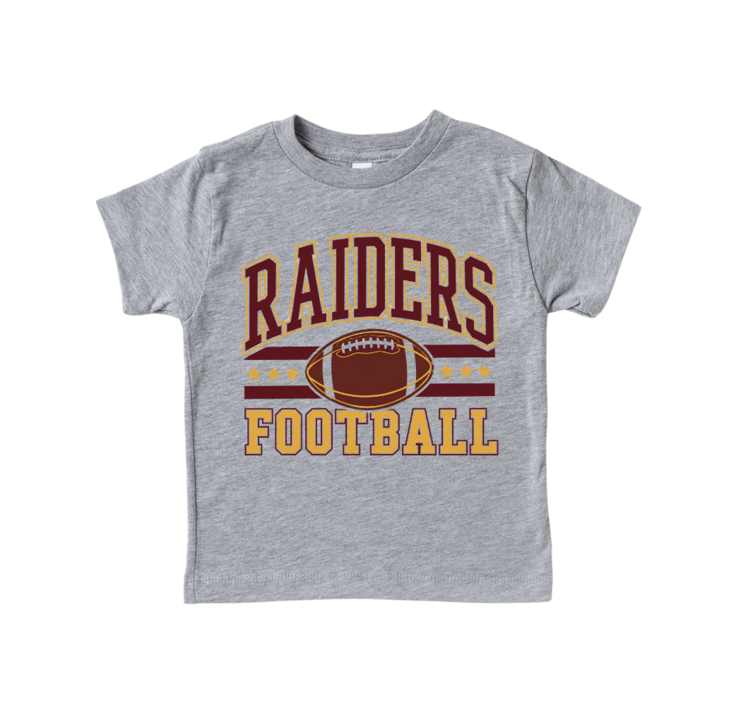 South Range Football- Tee Grey