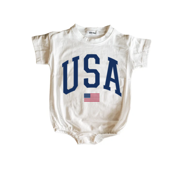 USA Romper Tee