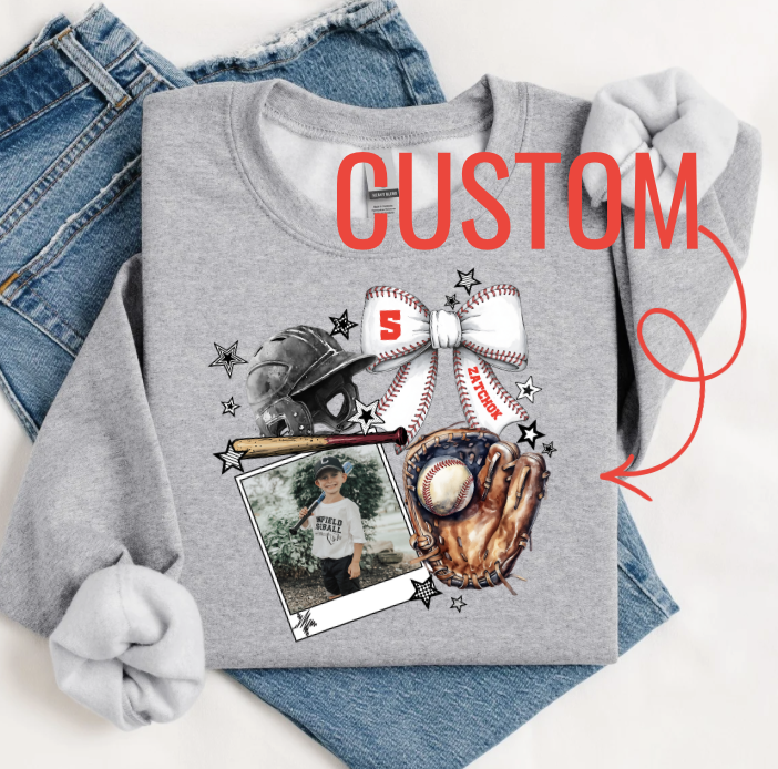 CUSTOM Baseball Sweatshirt