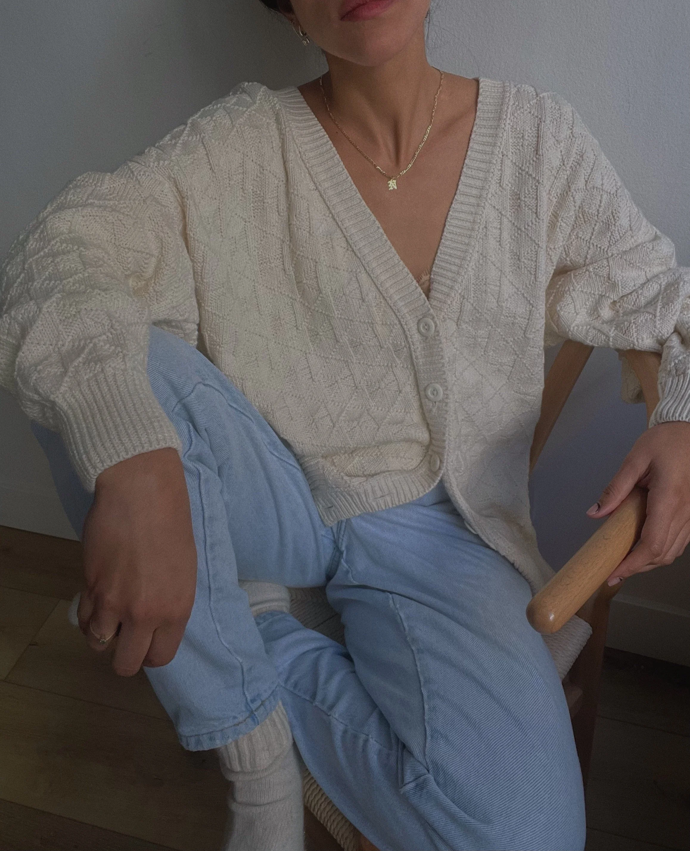 Vintage Knit Cardigan