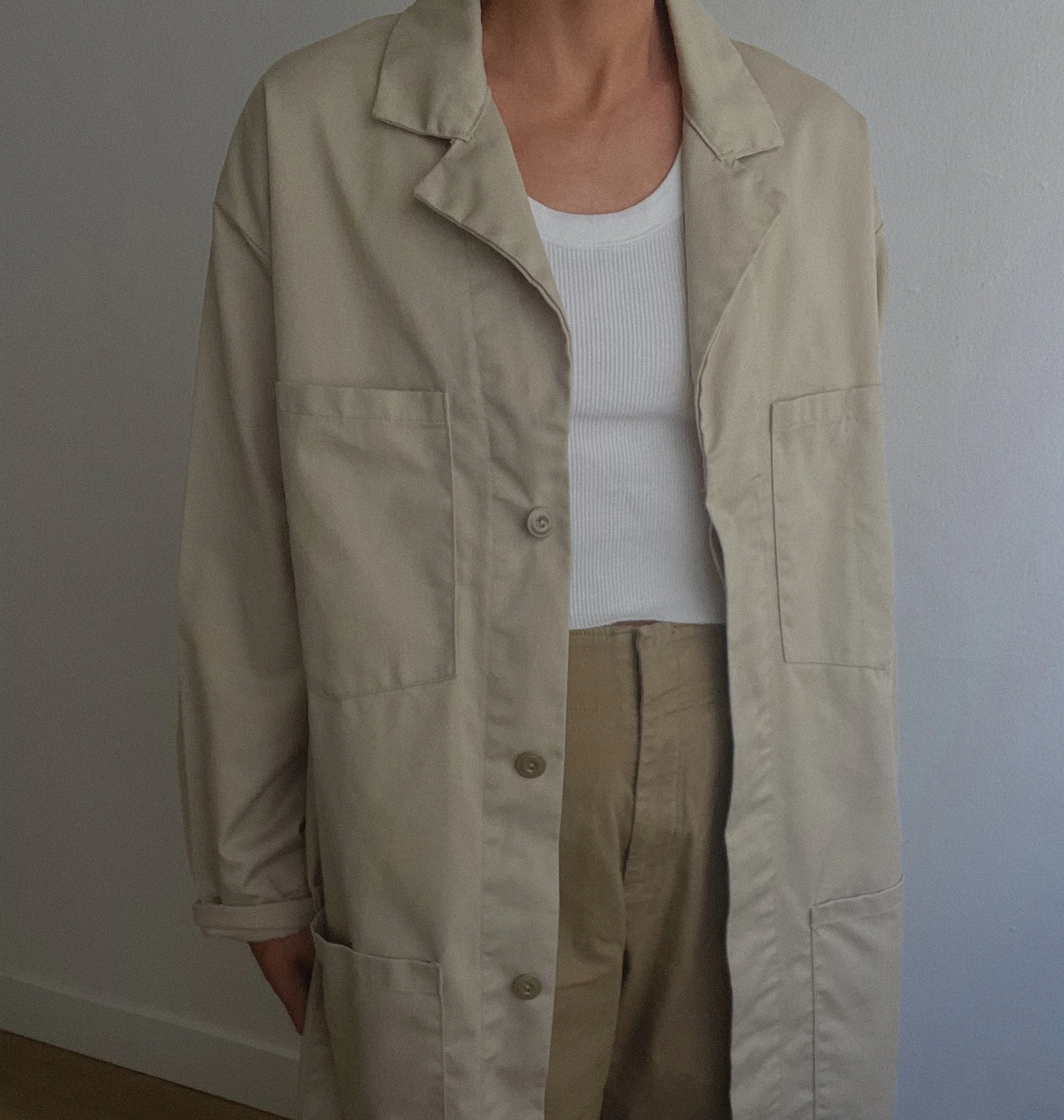 Vintage Workwear Trench