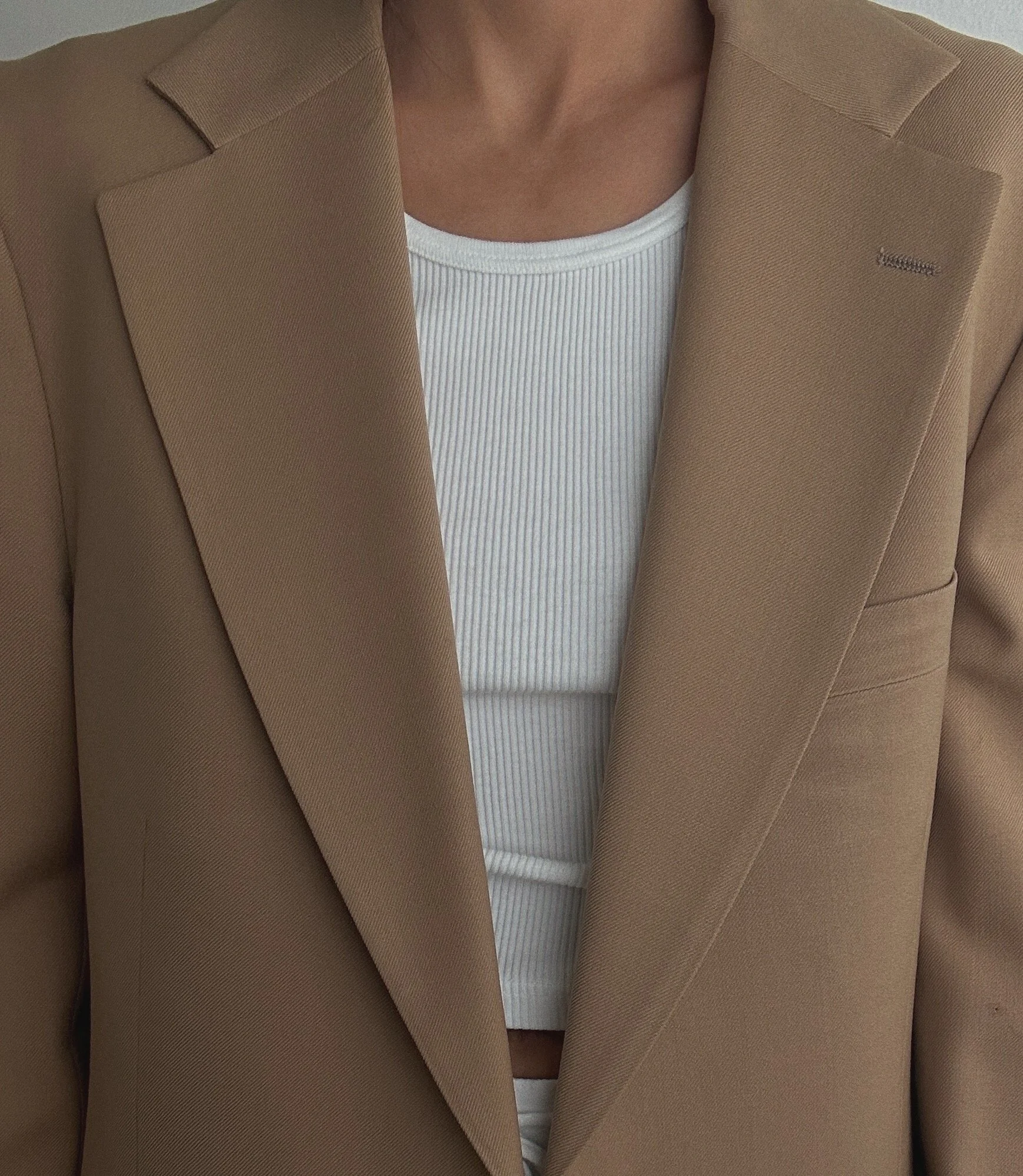 Vintage Givenchy Neutral Boyfriend Blazer