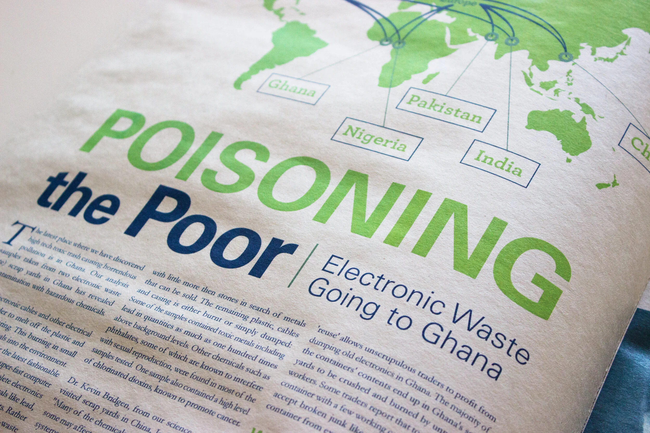 e-Waste Initiative - Logo &amp; Newsletter