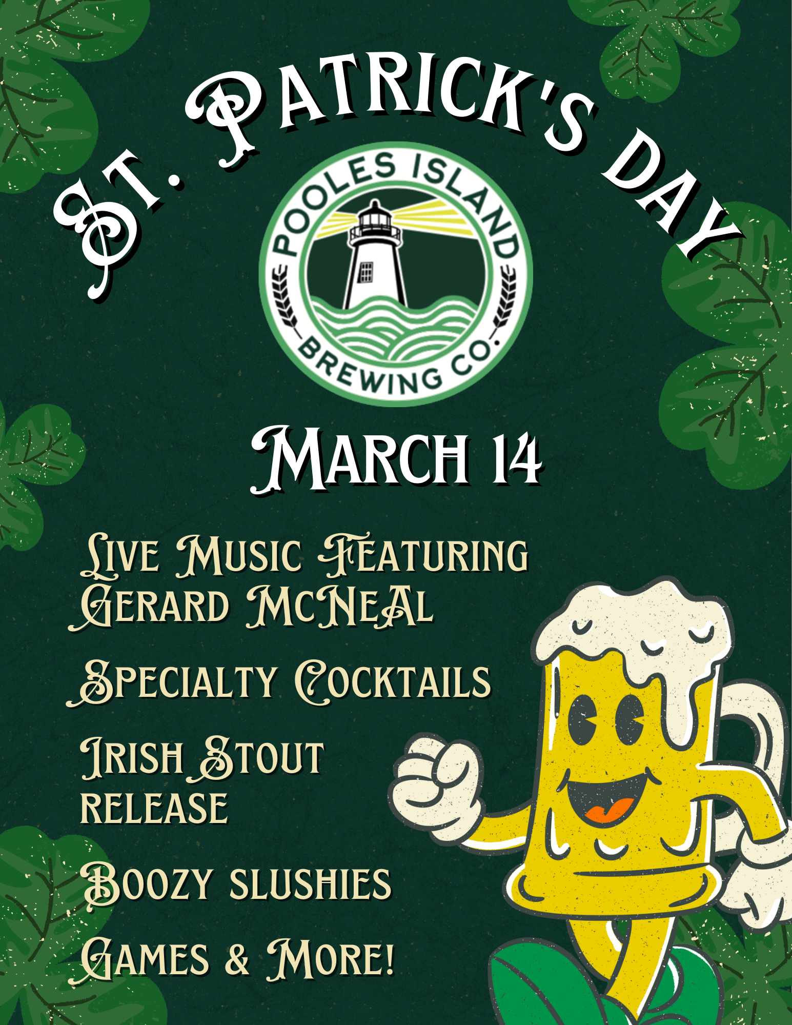 St. Patrick’s Weekend At Pooles 