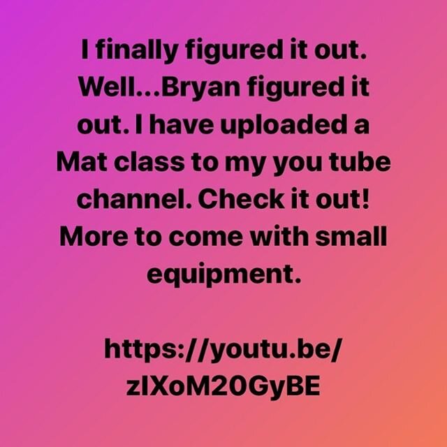 https://youtu.be/zIXoM20GyBE