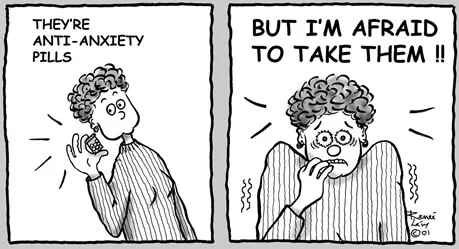 Anxiety Disorder Cartoon