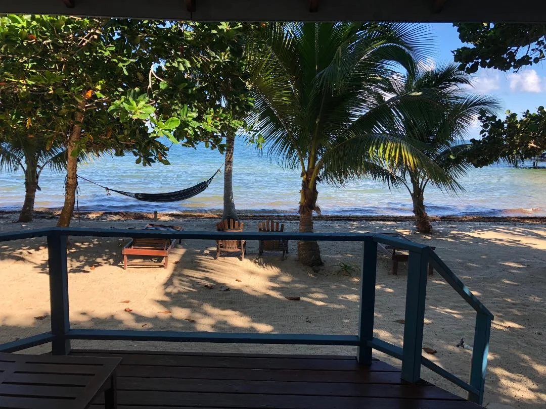 View from our cabana.