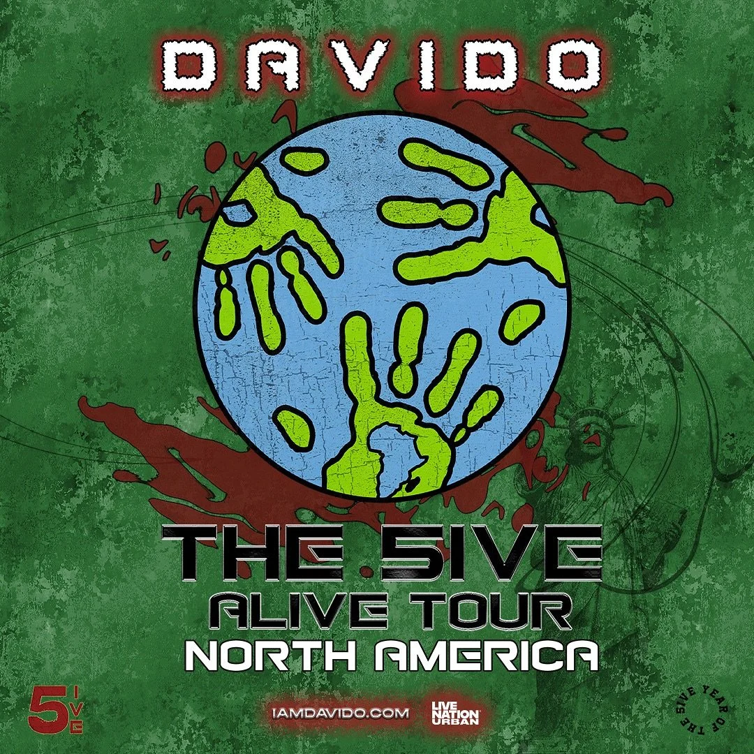 🚨LAST CHANCE TO ENTER THE GIVEAWAY!🚨

We&rsquo;re giving away 2 tickets to see Davido live on THE 5IVE ALIVE TOUR with ODUMODUBLVCK and Morravey &mdash; happening Wednesday, July 16th at The Pavilion at Toyota Music Factory in Irving!

 It will be 