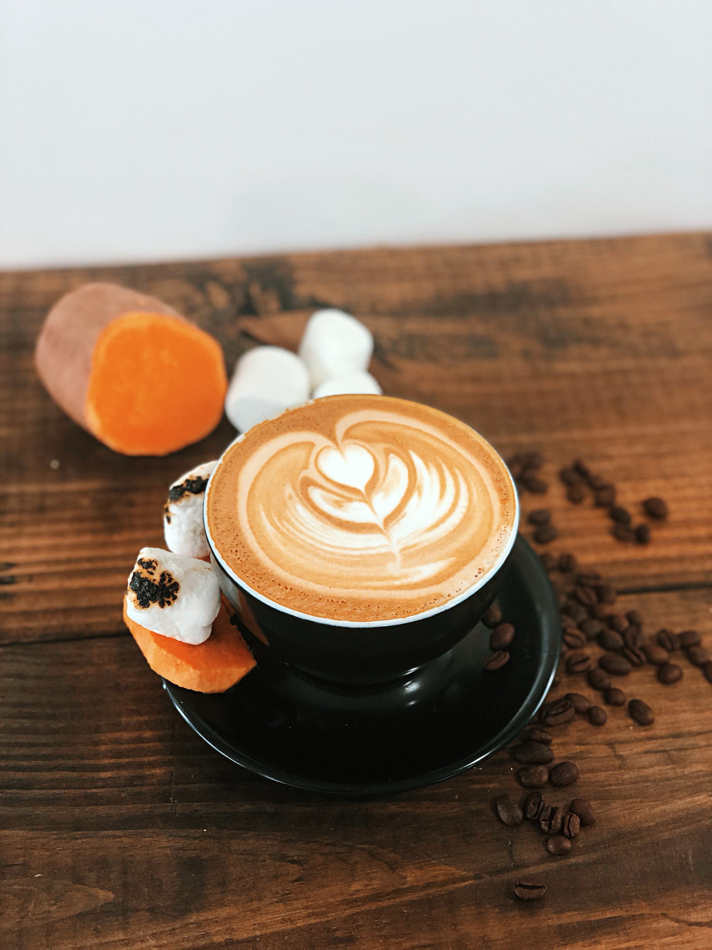 Our beloved Sweet Potato Pie Latte is back! Just in time! Tomorrow stop by, grab a drink, and a cinnamon roll from @crankygrannys from 11-3.