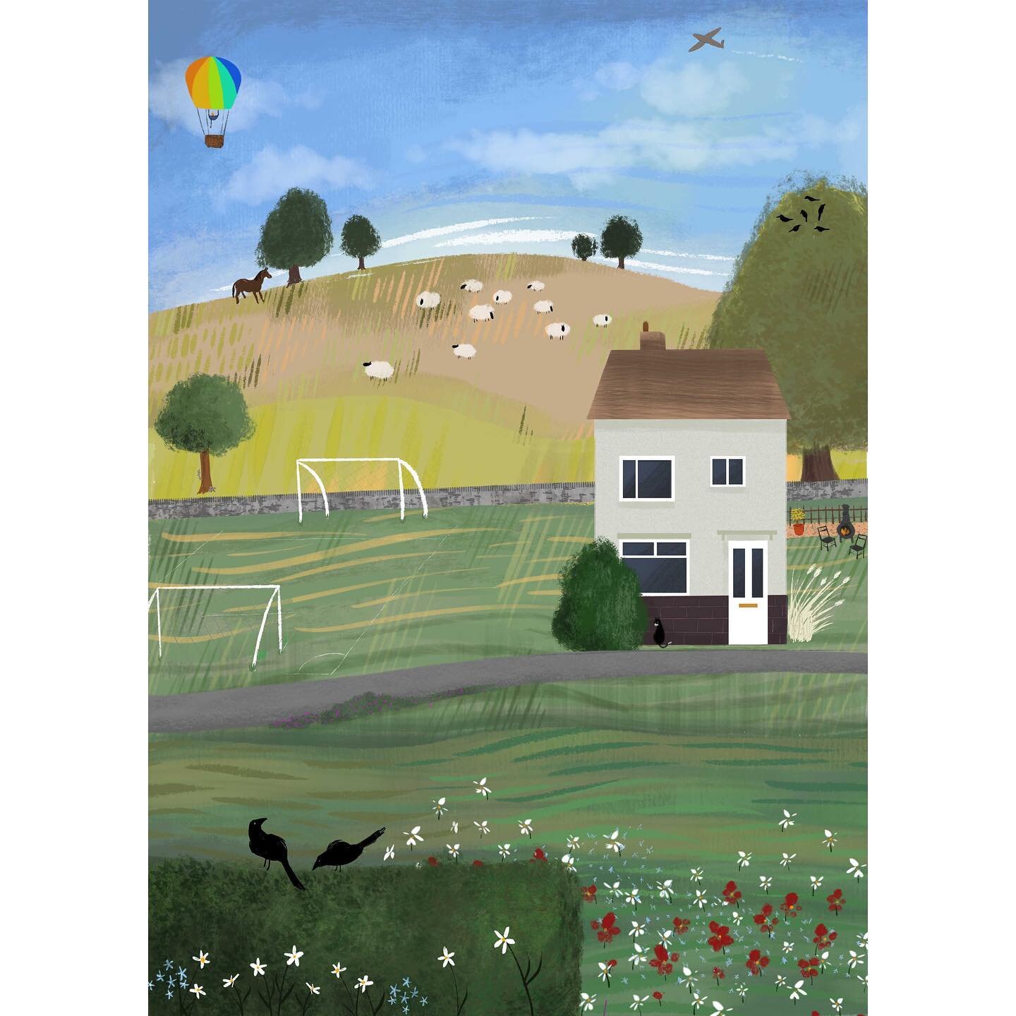 A little house portrait for a friend.

#illustration #houseportrait #studiomaarit #studiomaaritillustration #meganthomasillustration #art #drawing #procreate #gift #print #art #gift #highpeak #derbyshire #buxton #england #uk