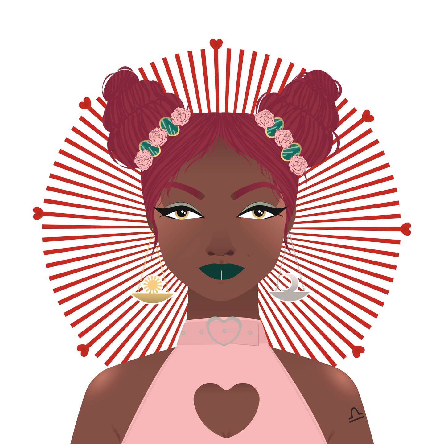 As I begin to post again, it may mean a few re-posts, though if you're new here these of course will be new to you.

I embarked on a mission to draw the zodiac last year and whilst I've still got a few to do, as we're in Libra season I figured it was