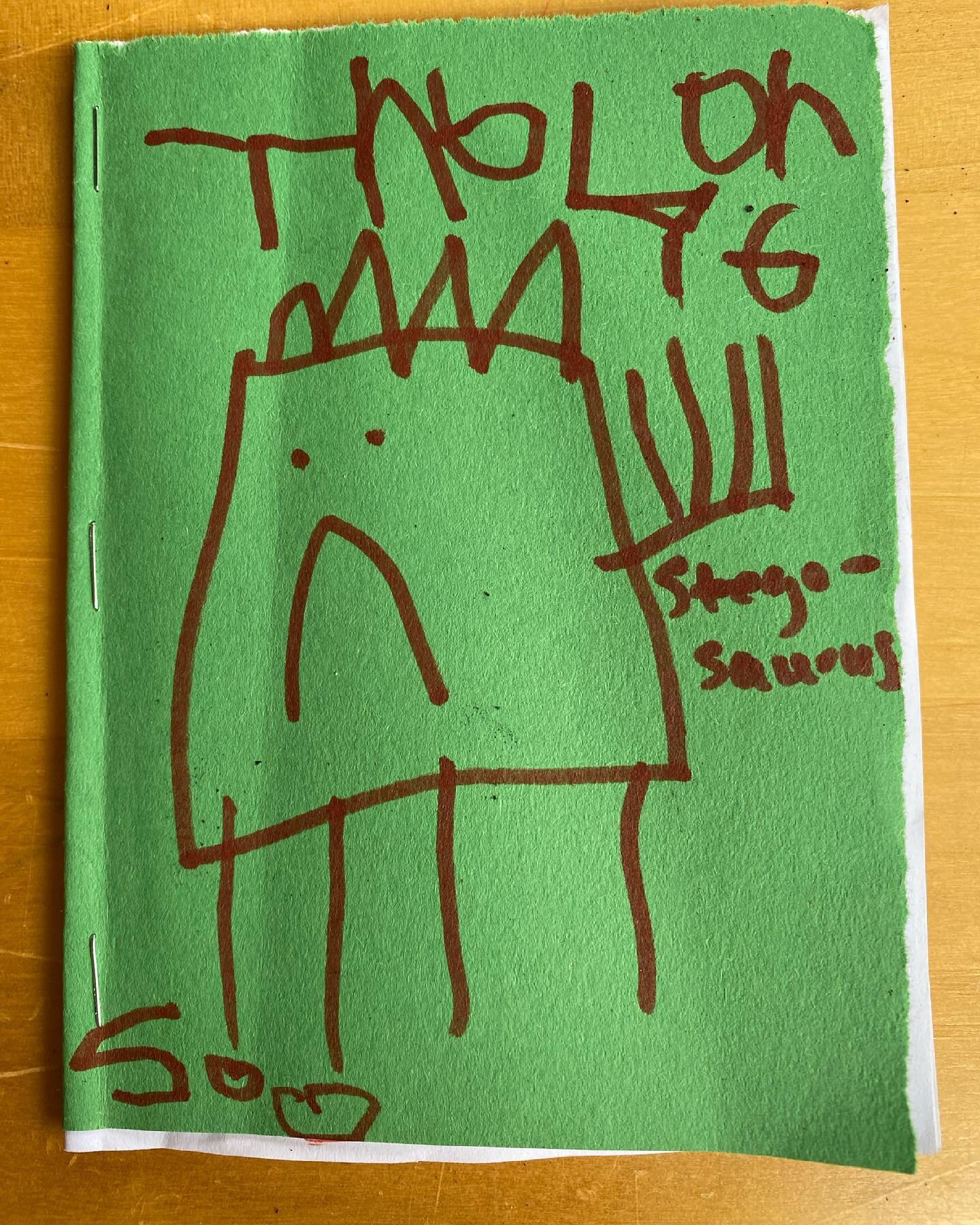 The Lonely Stegosaurus (A Love Story): Written and illustrated by Gus. 🦖 💚