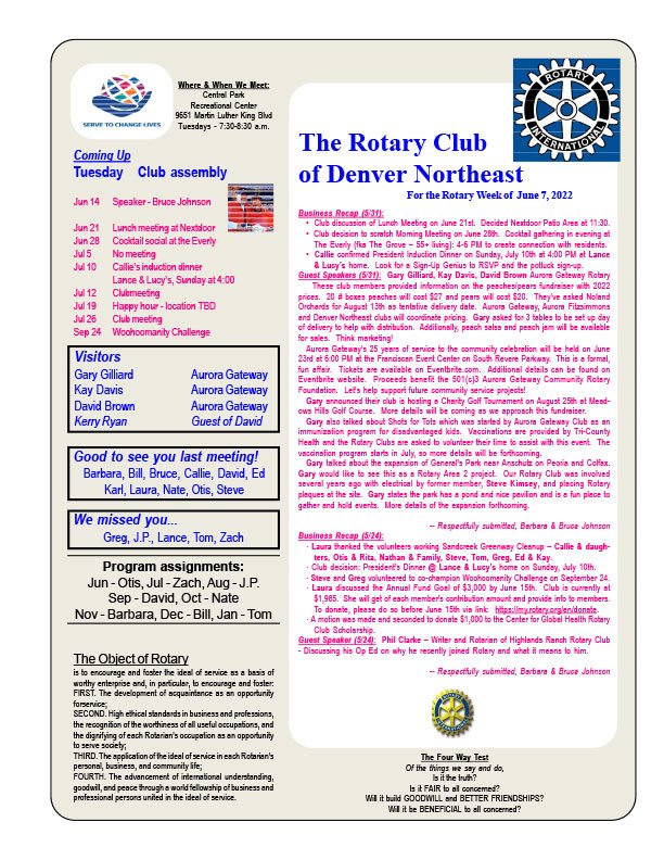 Home Page  Rotary Club of Aurora