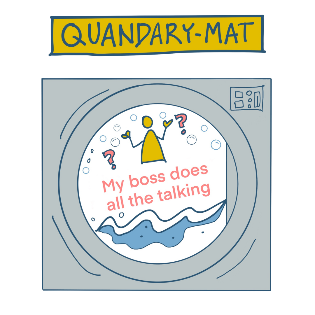 Quandary Mat My Boss Does All The Talking Signal Key quandary-mat-my-boss-does-all-the-talking-signal-key