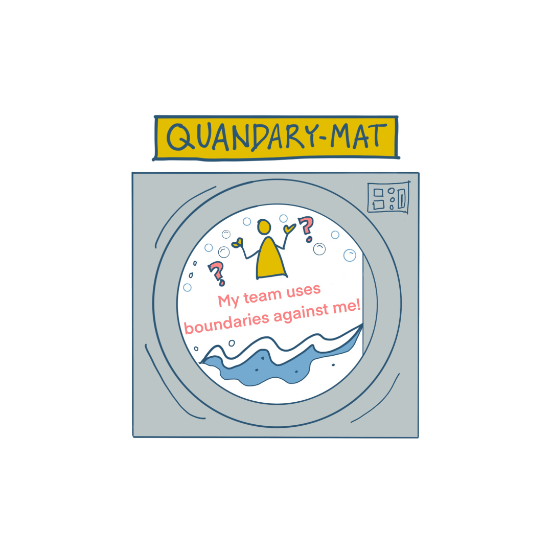 Quandary Mat: My Team Sets Boundaries Against Me!