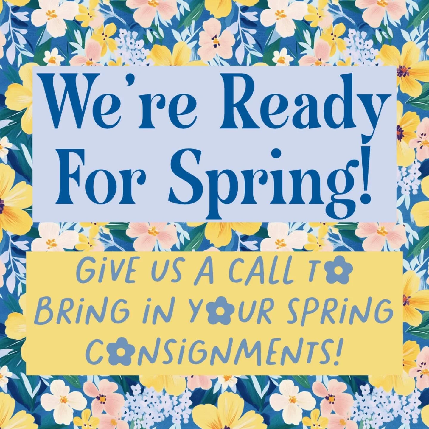 While there may still be snow in the ground, we&rsquo;re day dreaming of 🌷Spring!🌷If you&rsquo;re ready to make the switch with us, give us a call any day after 10am to schedule an appointment. Who&rsquo;s ready for brighter colors and warmer weath