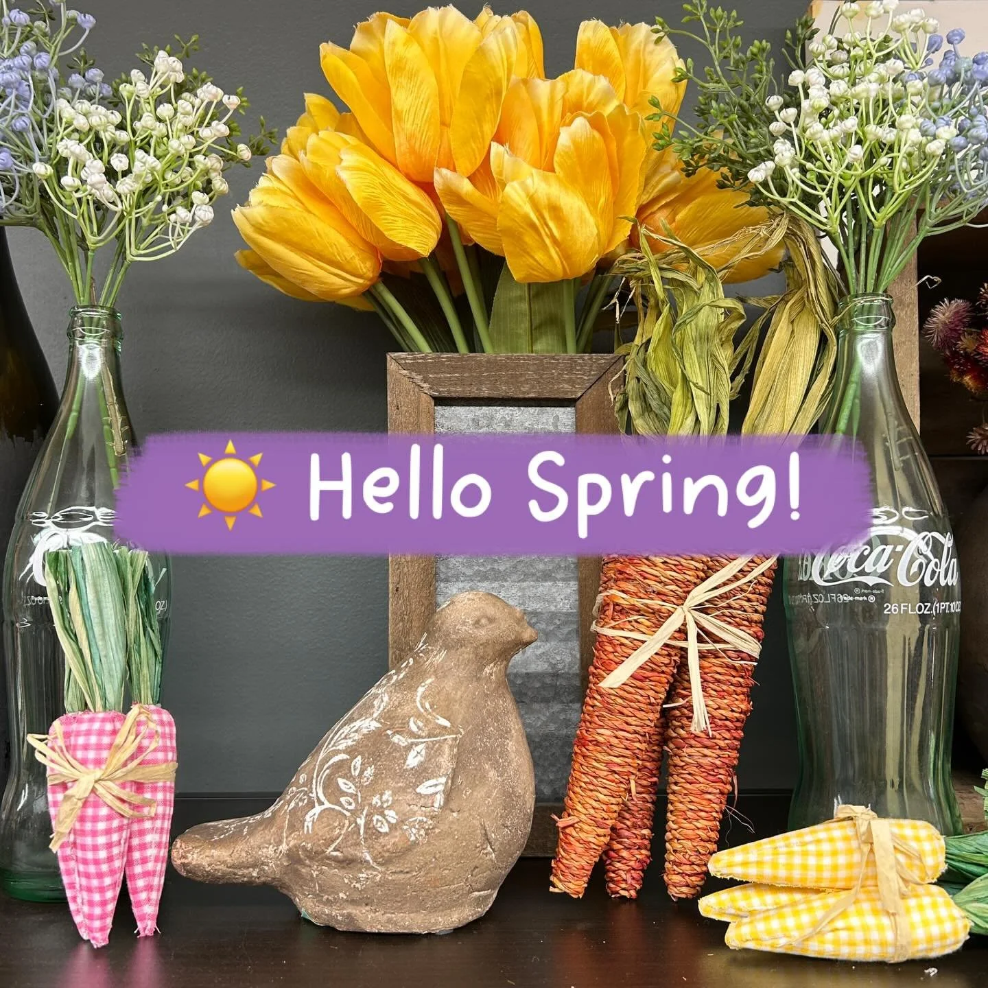 🌞🌷Tilt your head up to the sun, and smile, because we have arrived. Happy First Day of Spring everyone!