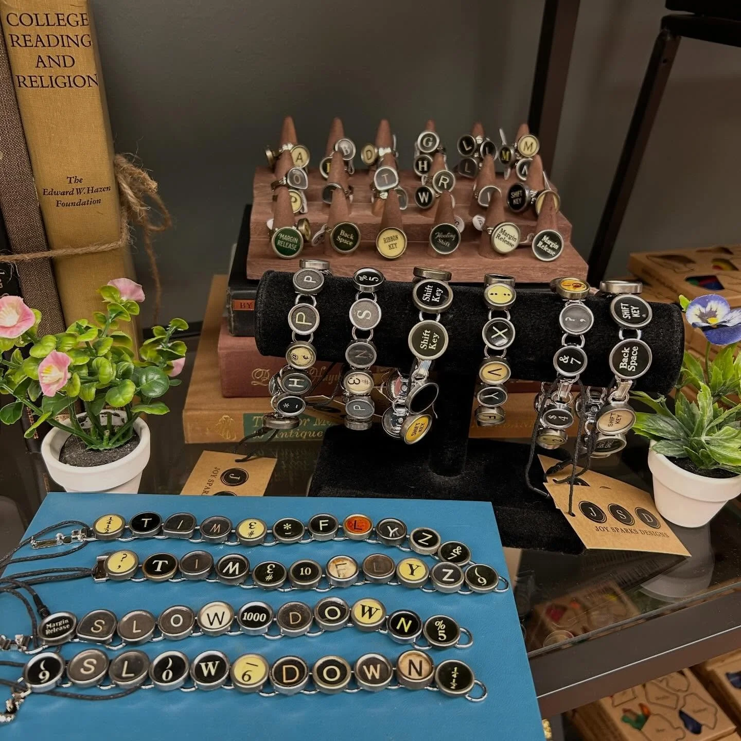 ▪️New Styles Added▪️Typewriter Key Jewelry by @joysparksdesigns