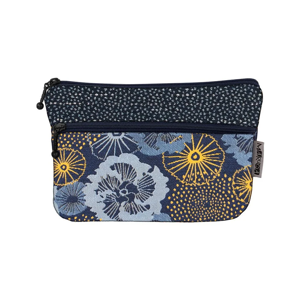 136 Cosmetic Bag - Dreamburst Blue - No Cosmetics.jpg