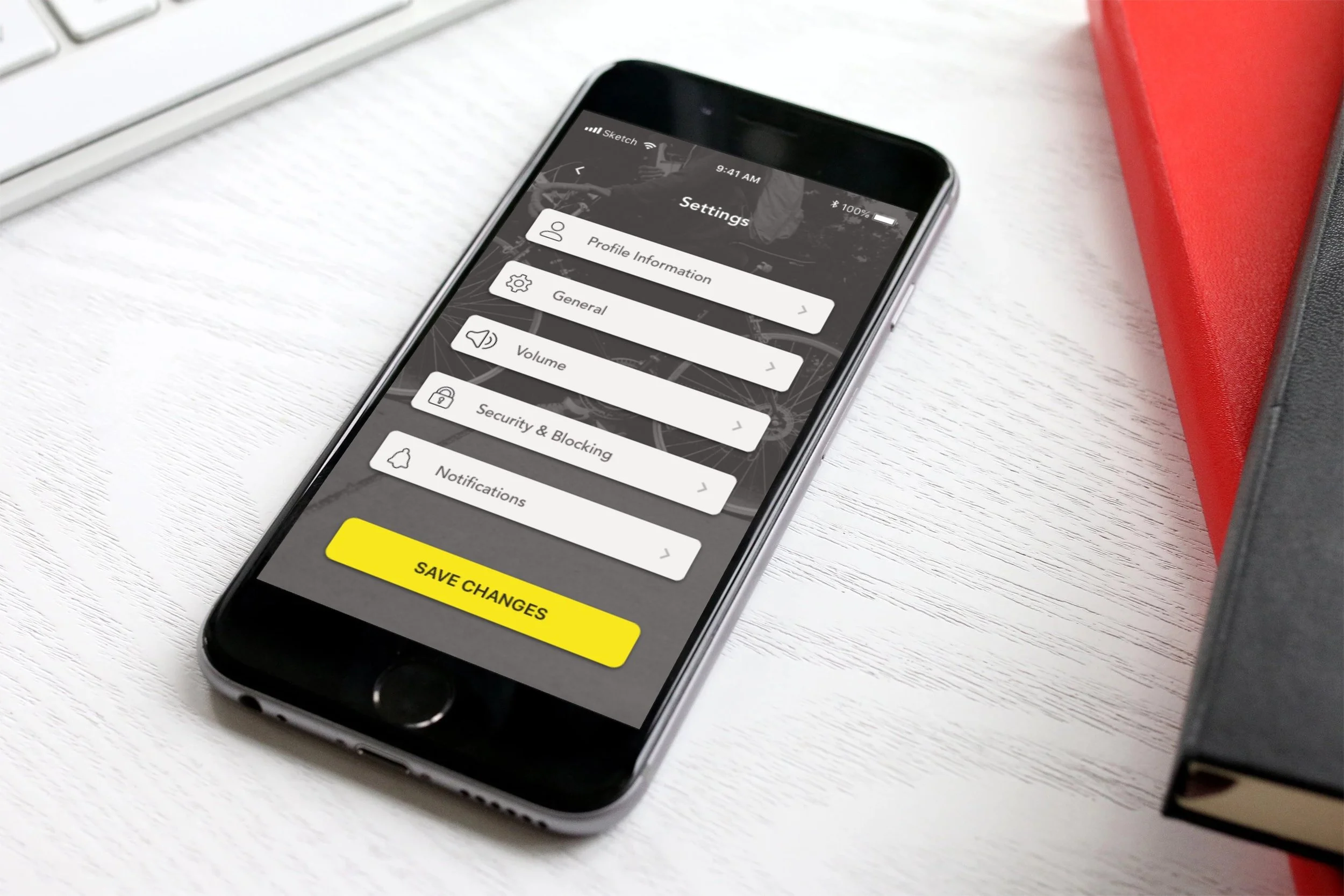 Daily UI #007 - Settings