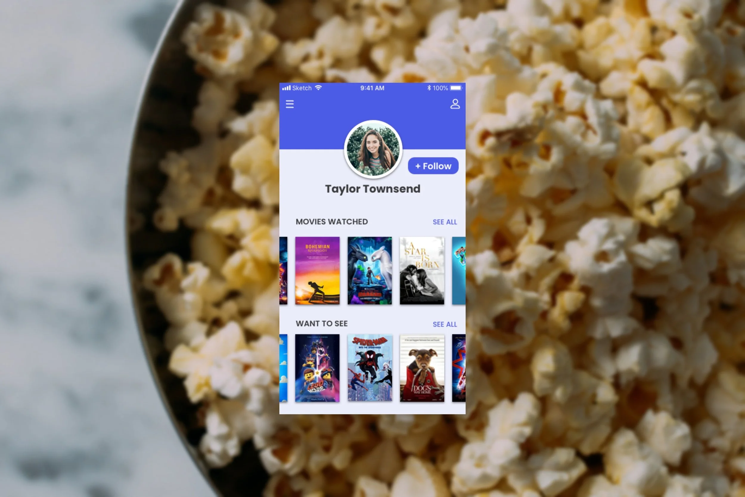 Daily UI #006 - Profile