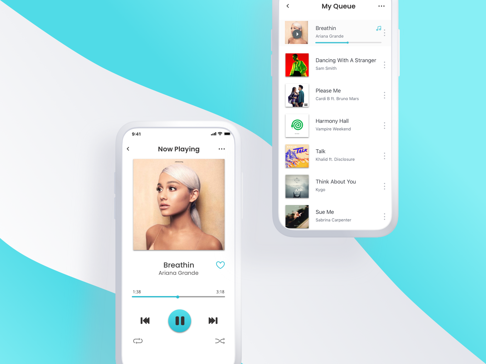 Daily UI #009 - Music Player