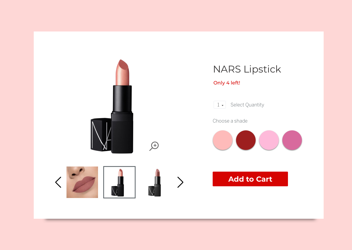 Daily UI #012 - eCommerce (single item)