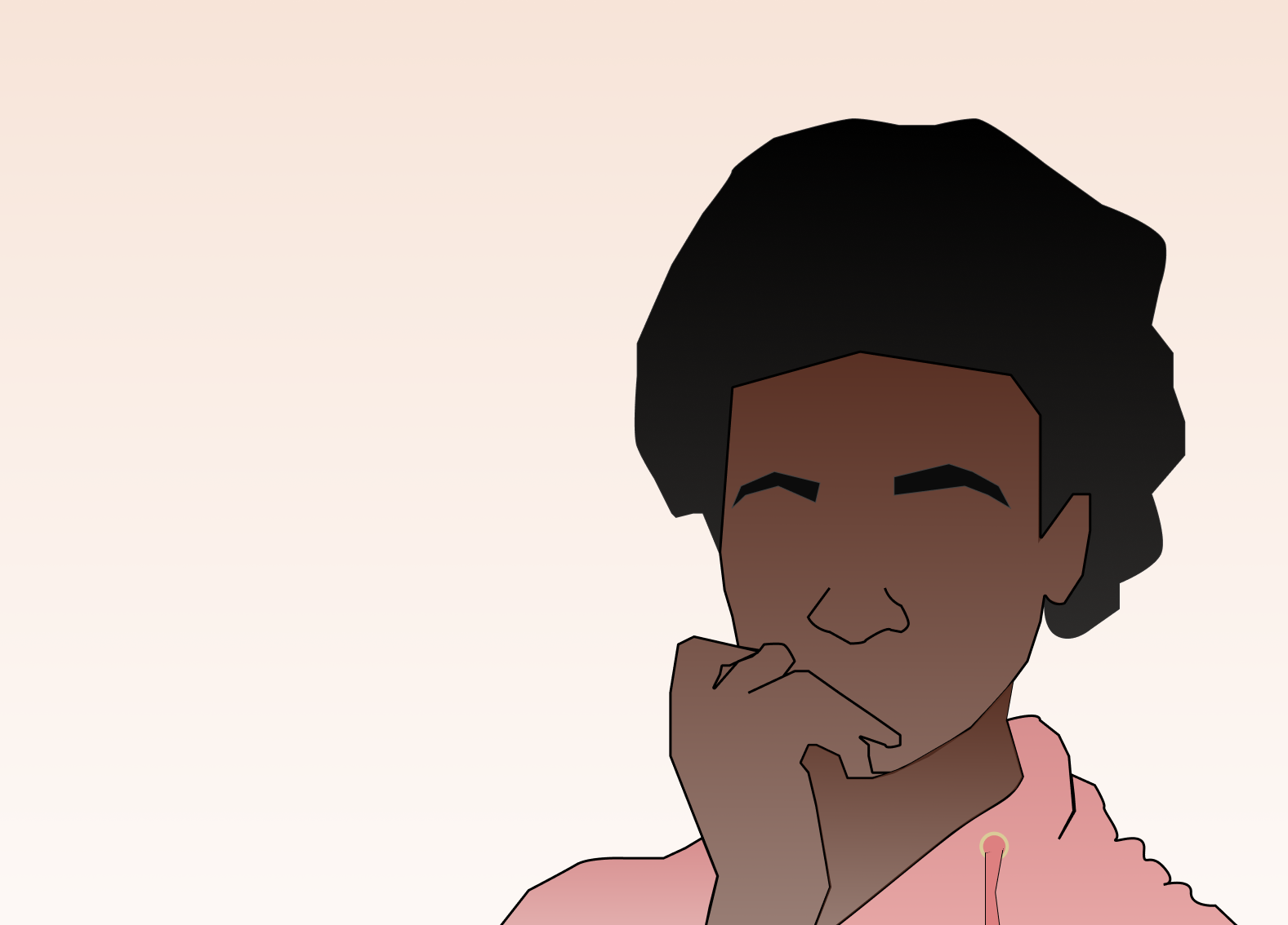 “Nail Biter” -  Illustration in Figma