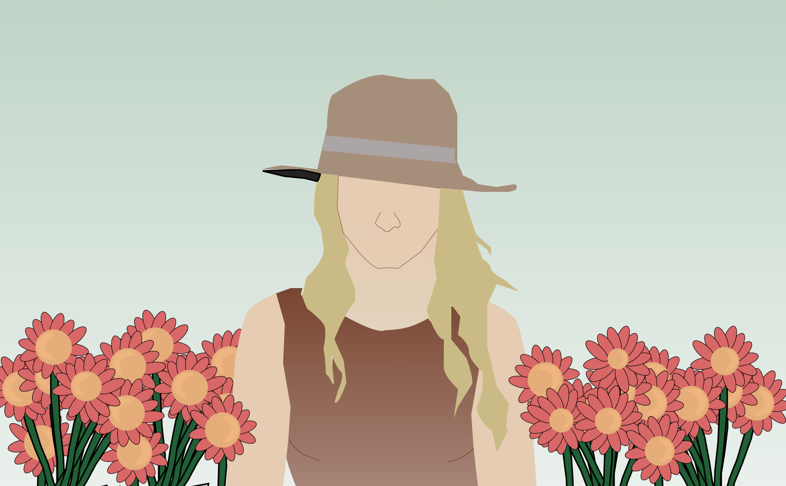 “Flora + her Florals” -  Illustration in Figma
