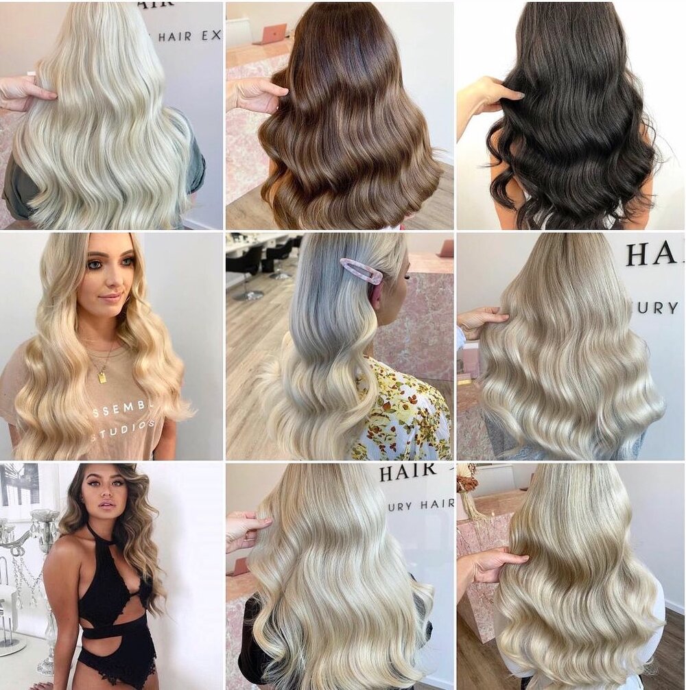 Weft Hair Extensions in Gold Coast & Brisbane, QLD