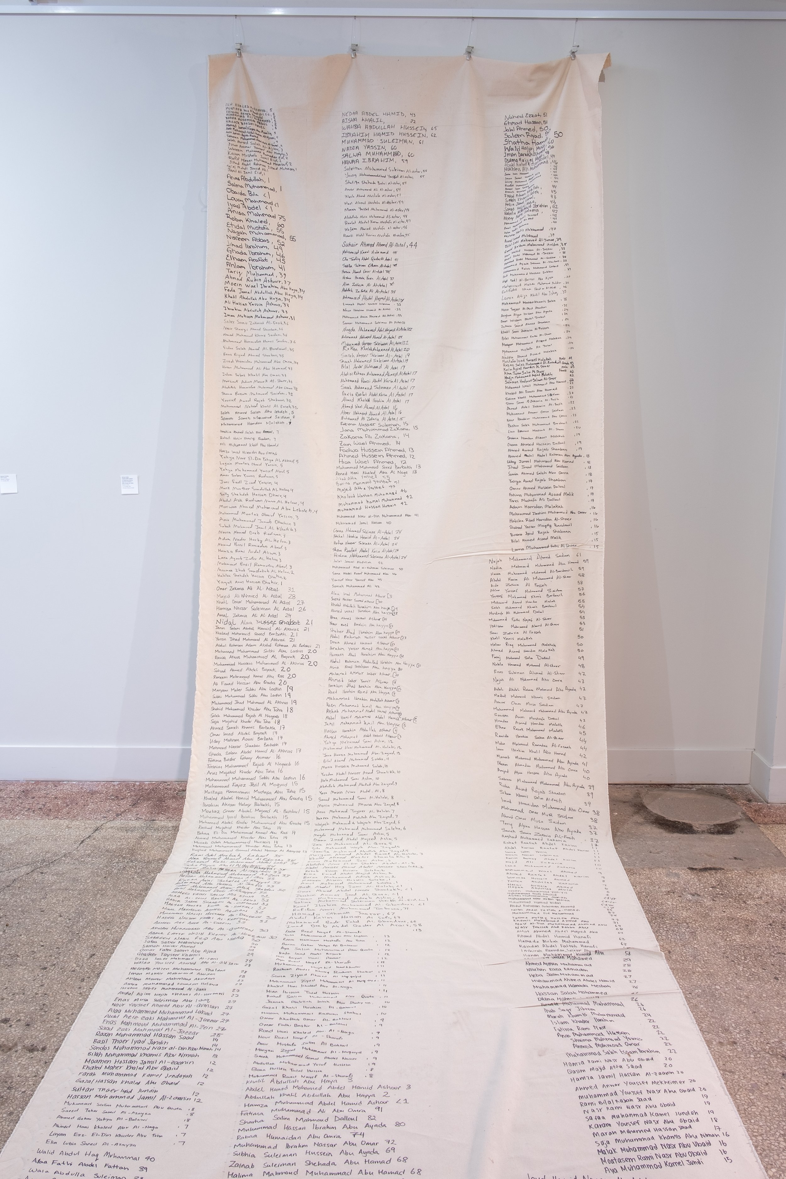 Veronica Fuentes, 6000+ Names of Palestinians killed by Israel from October 7, 2023 - October 26, 2023