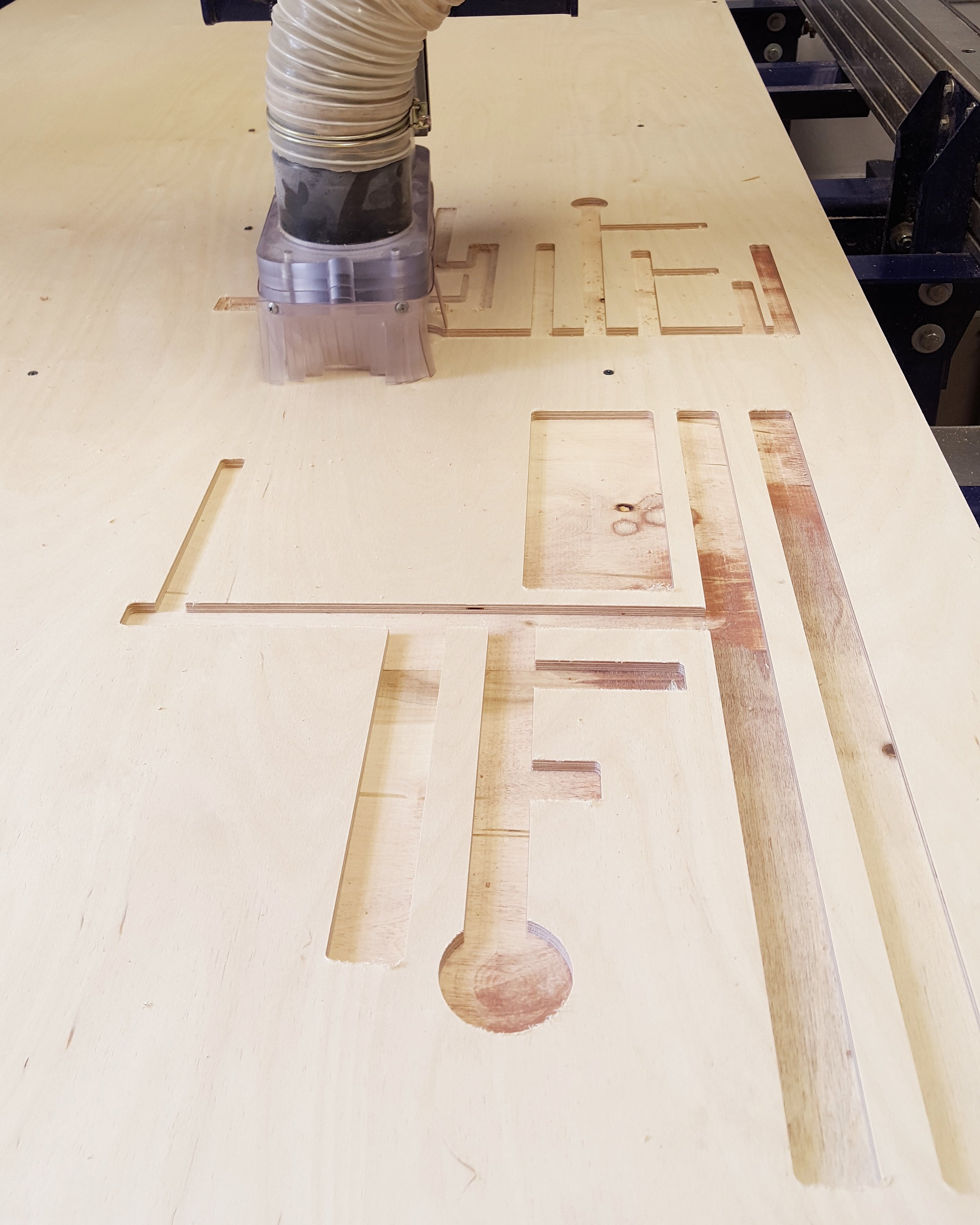 Cnc'ing the Cabinet