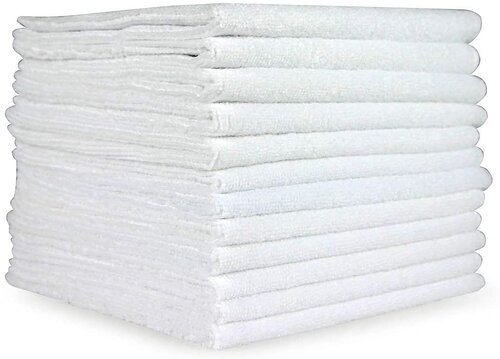 White Microfiber Towels