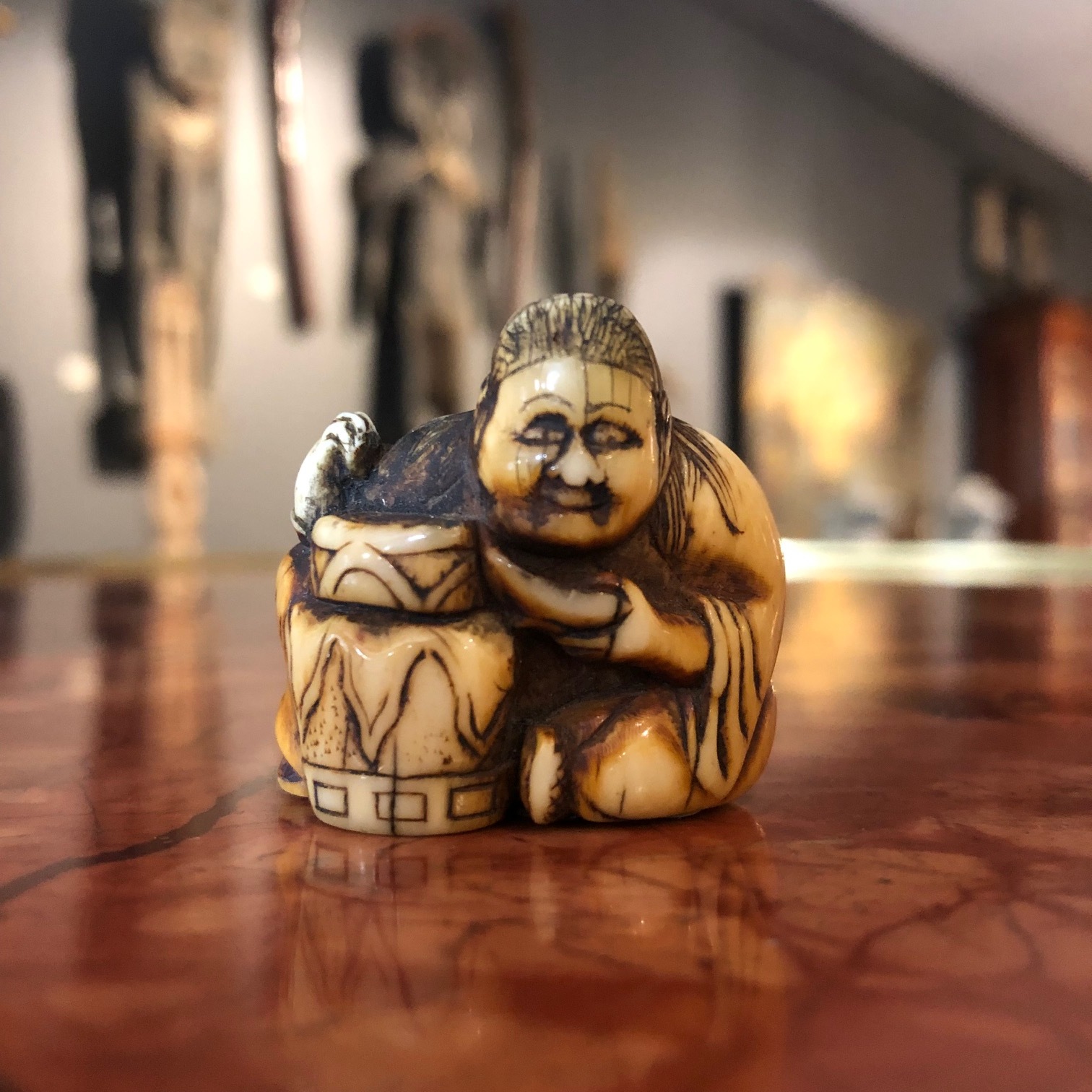 Japanese Edo Period Ivory Netsuke