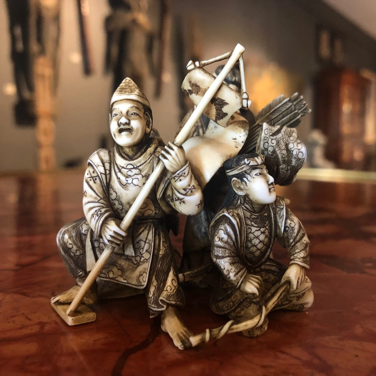 Japanese Meiji Period Ivory Okimono 