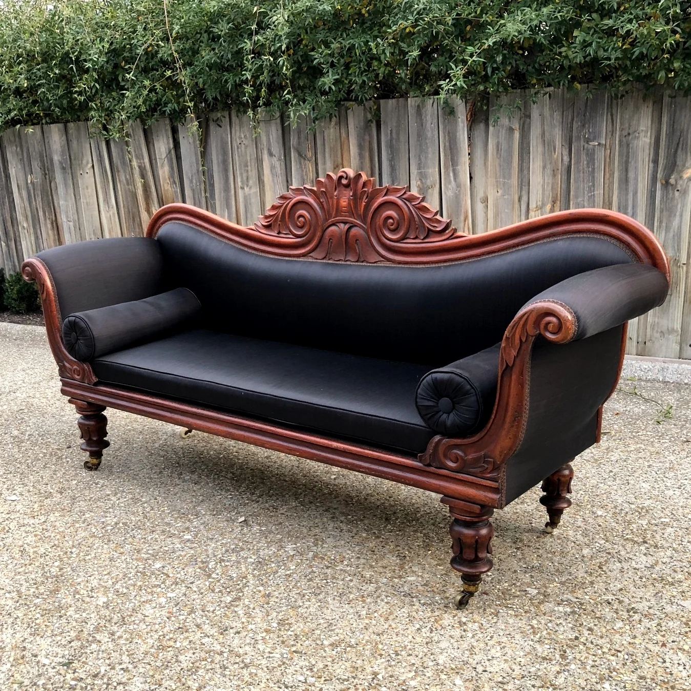 Tasmanian Colonial Cedar and Blackwood Double-Ended Couch