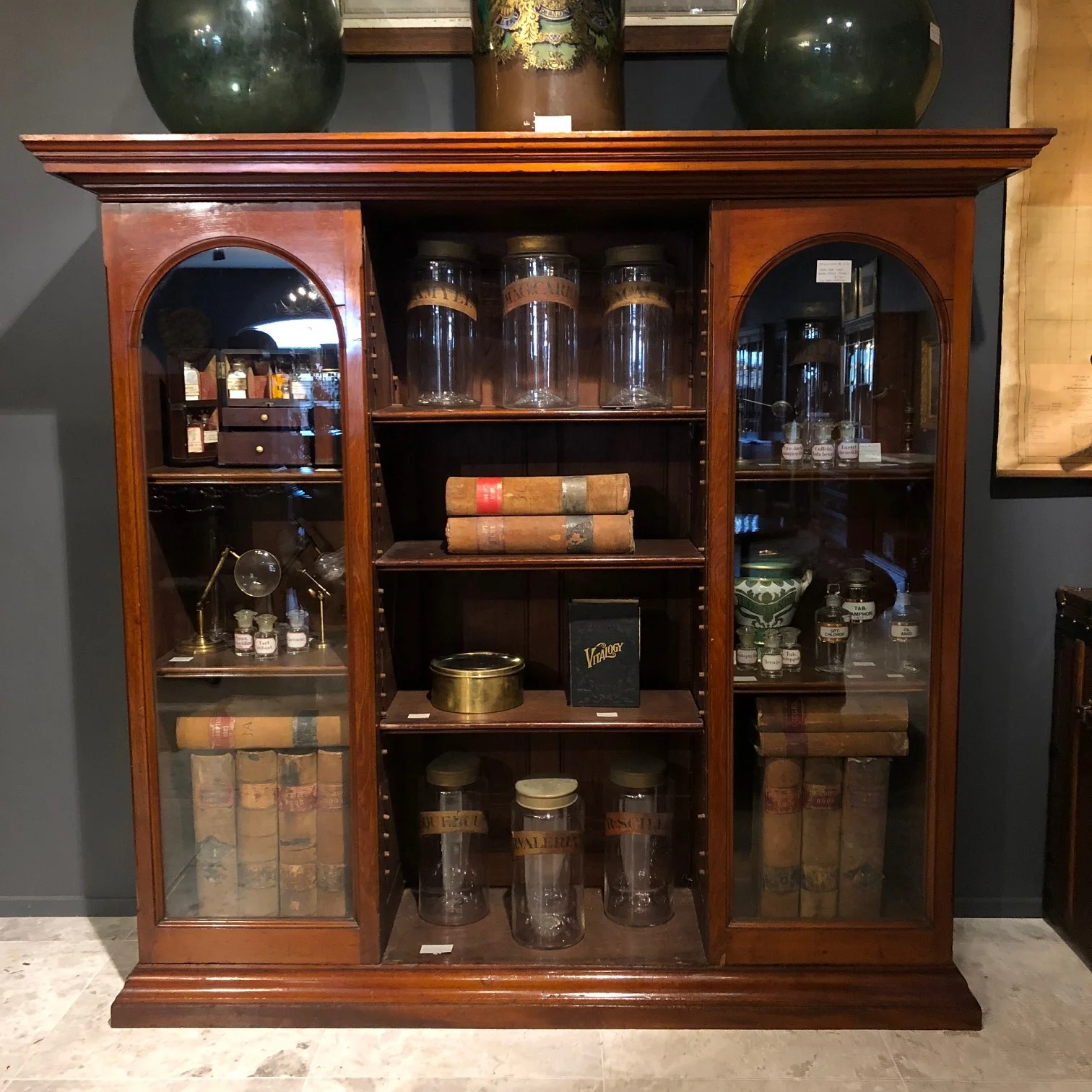 Colonial Cedar Display Cabinet