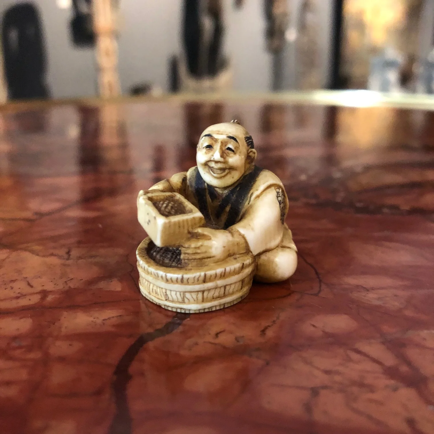 Japanese Meiji Period Ivory Netsuke