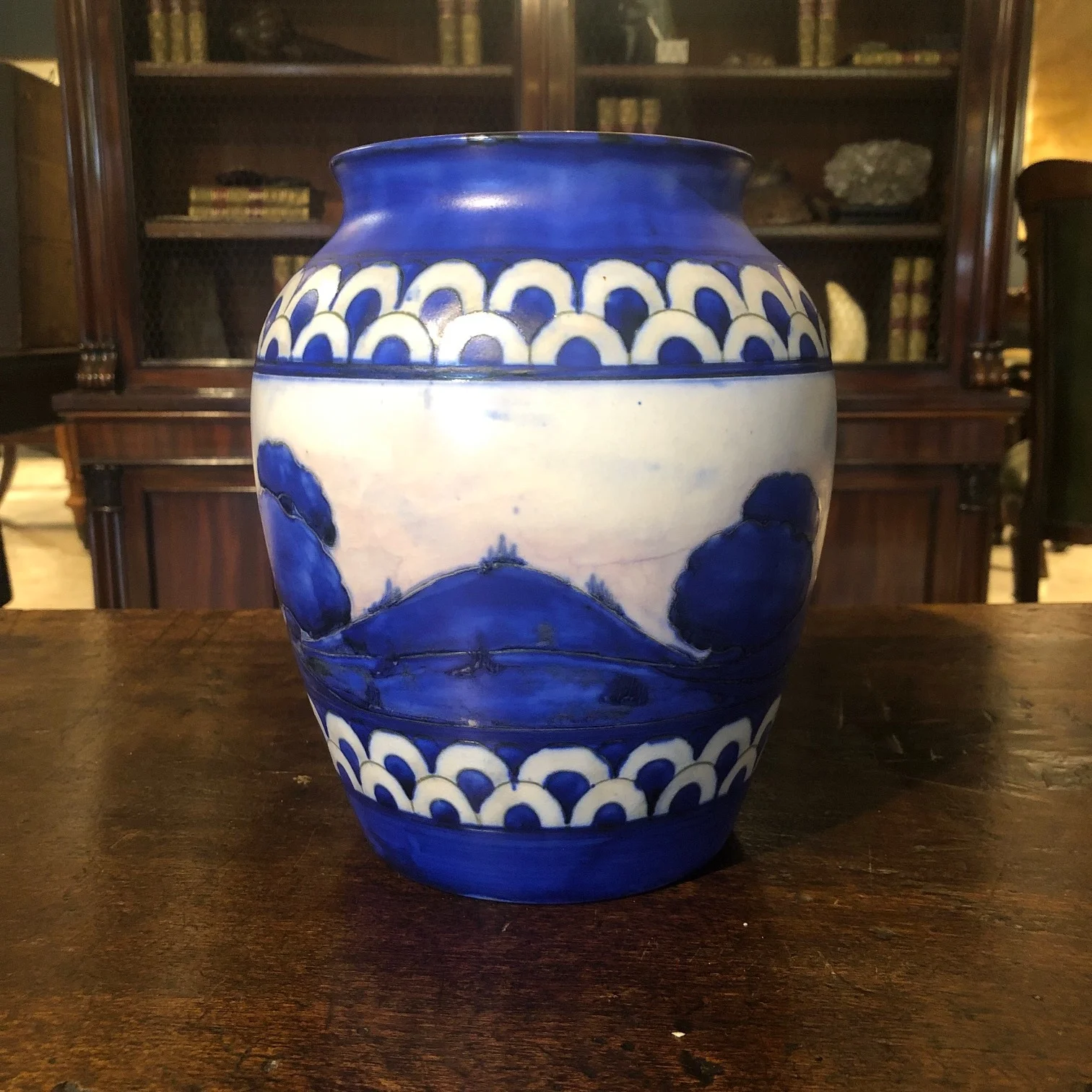 william moorcroft dawn pattern vase