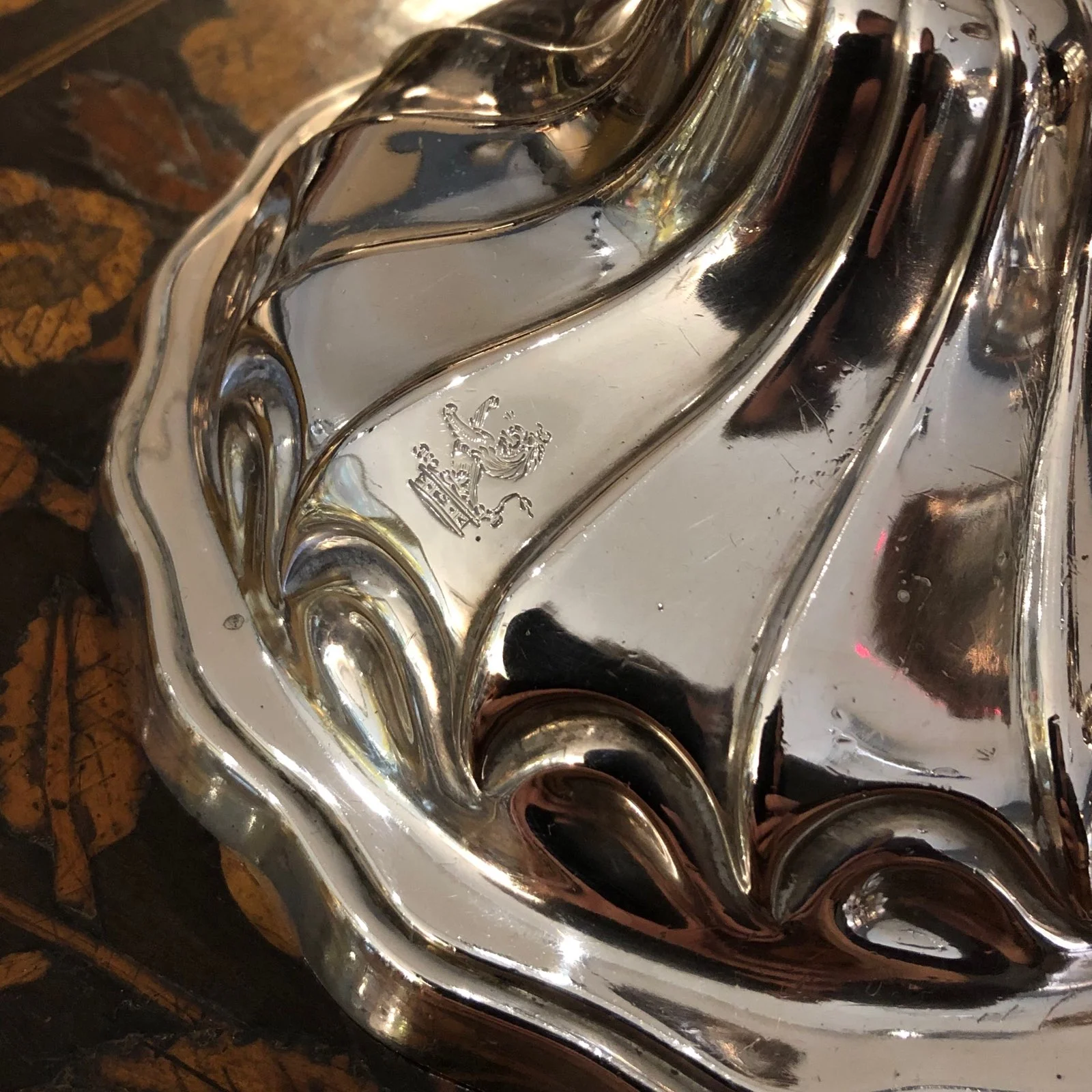 pair of georgian sterling silver candlesticks by thomas heming