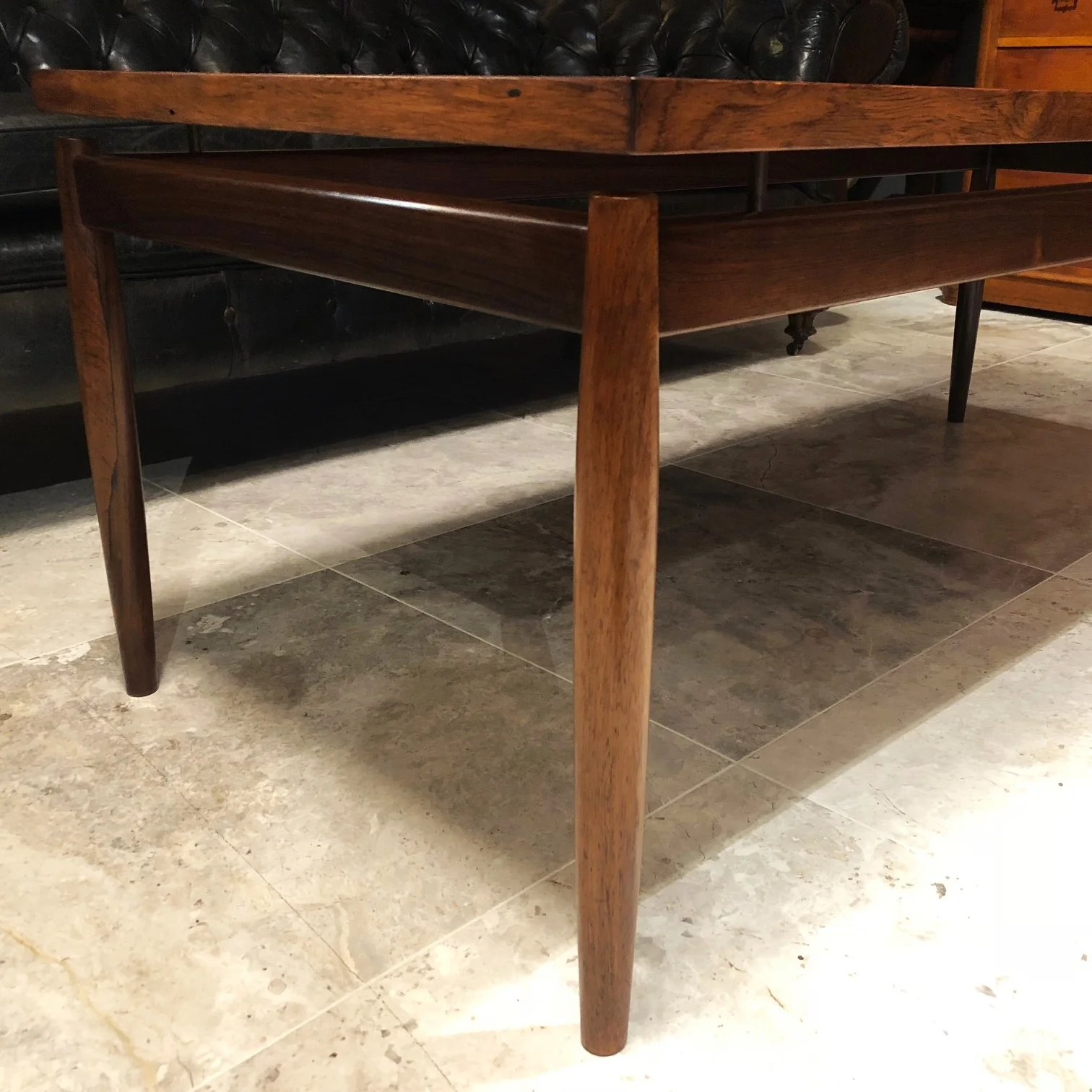 1950s danish coffee table by peter hvidt and oral molgard-nielsen