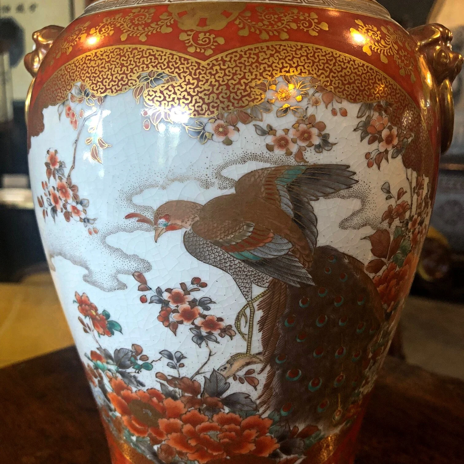 Late 19th Century Japanese Kutani Ware Vase antique