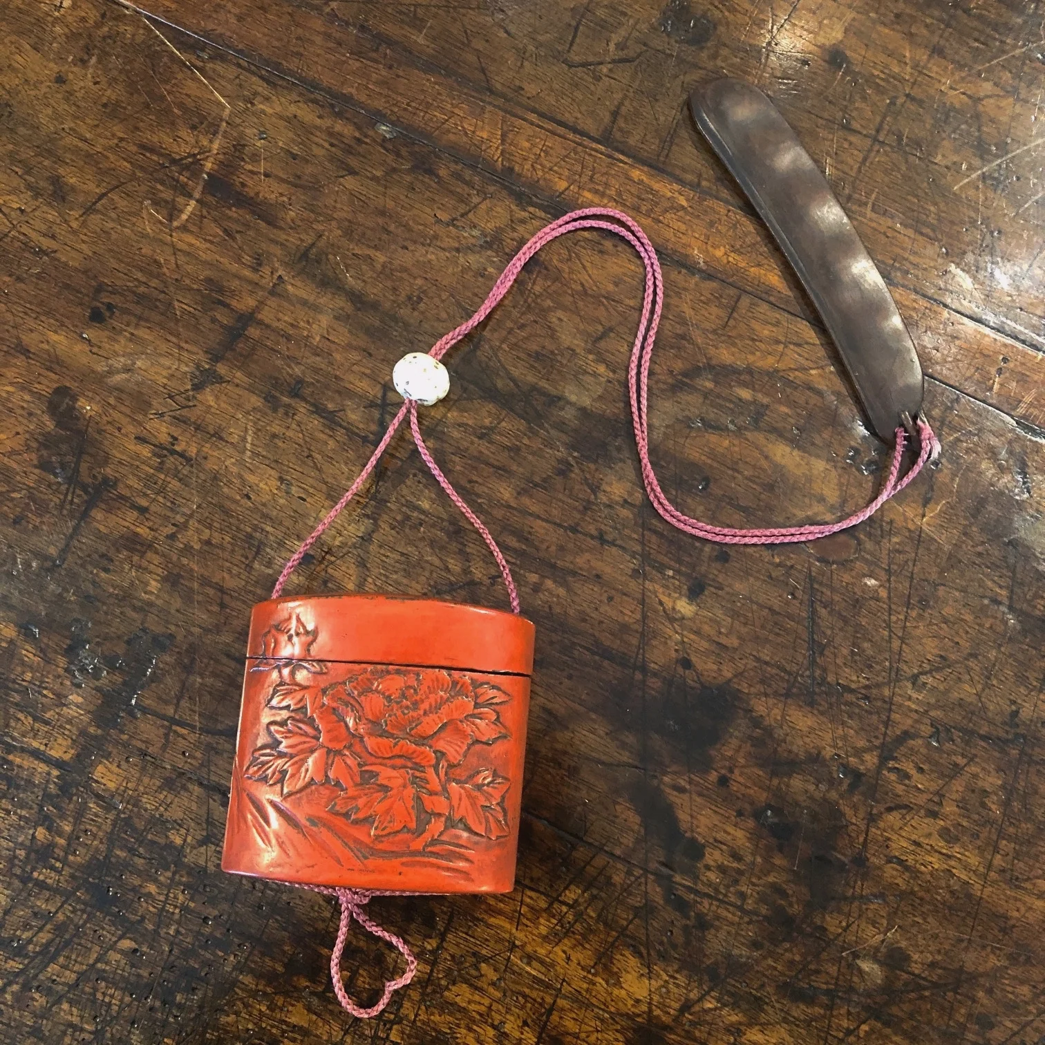 Japanese Meiji Period Lacquered Inro