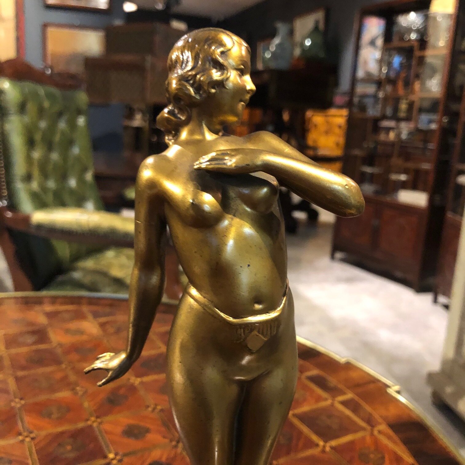 Original French Art Deco Figure c1930