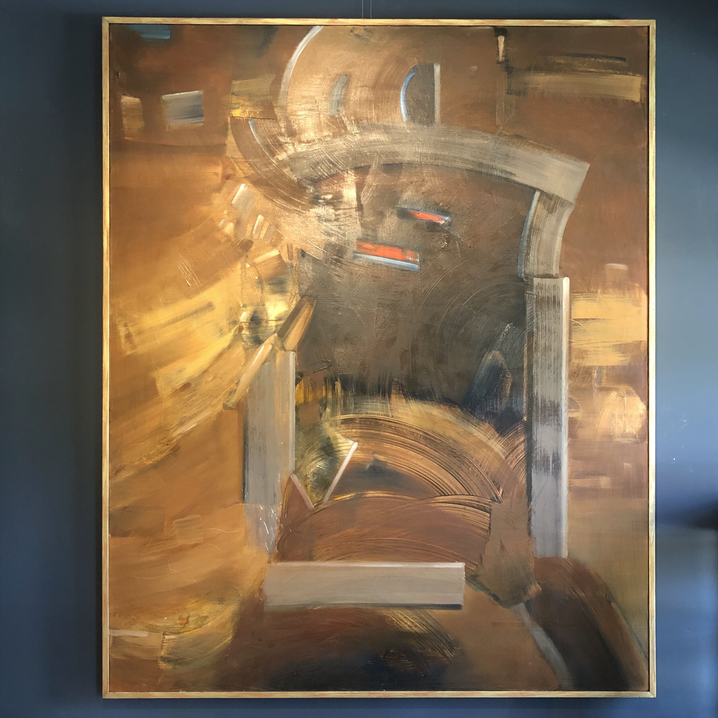 Large original oil painting by renowned Tasmanian artist Anton Holzner