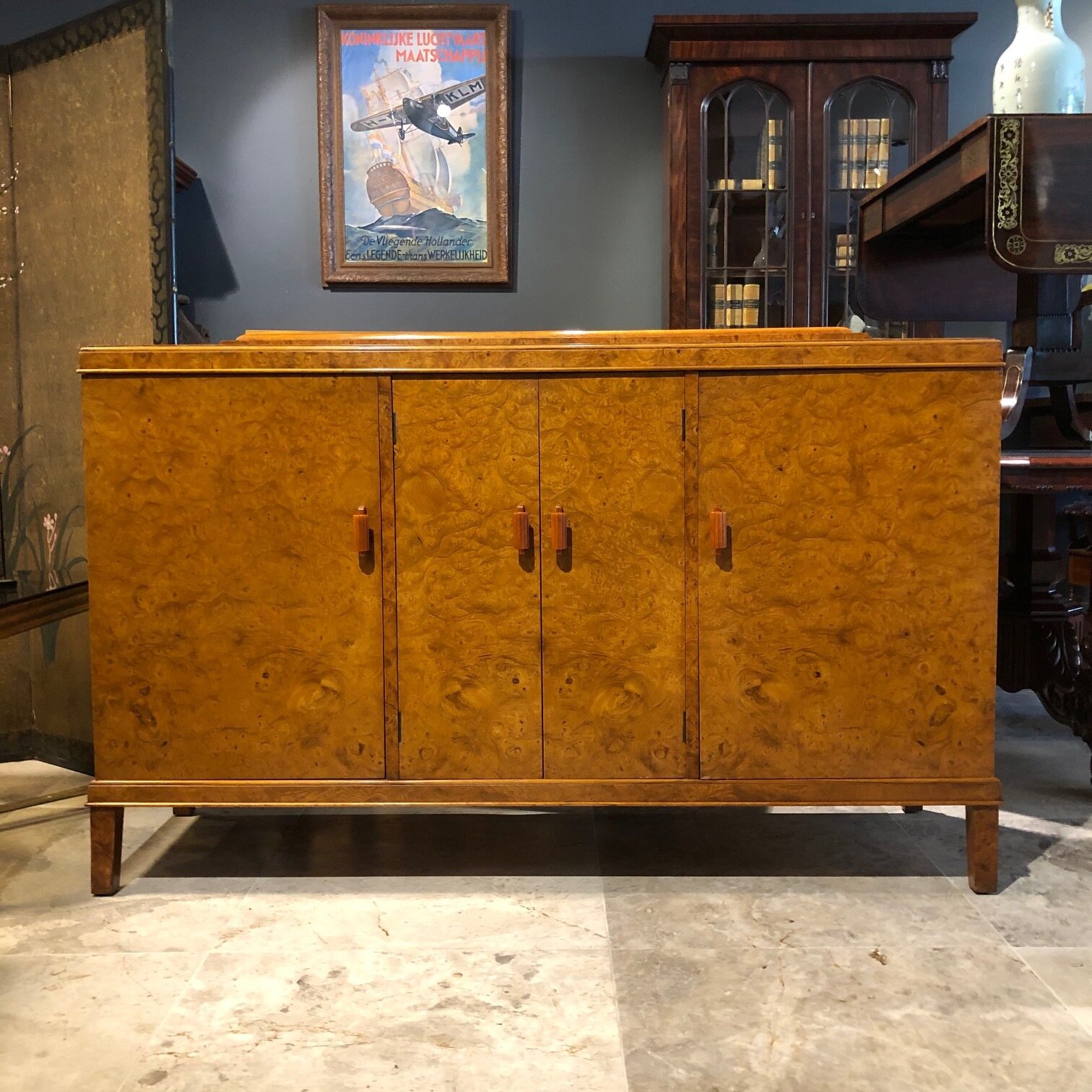 Classic c1930's Art Deco side cabinet