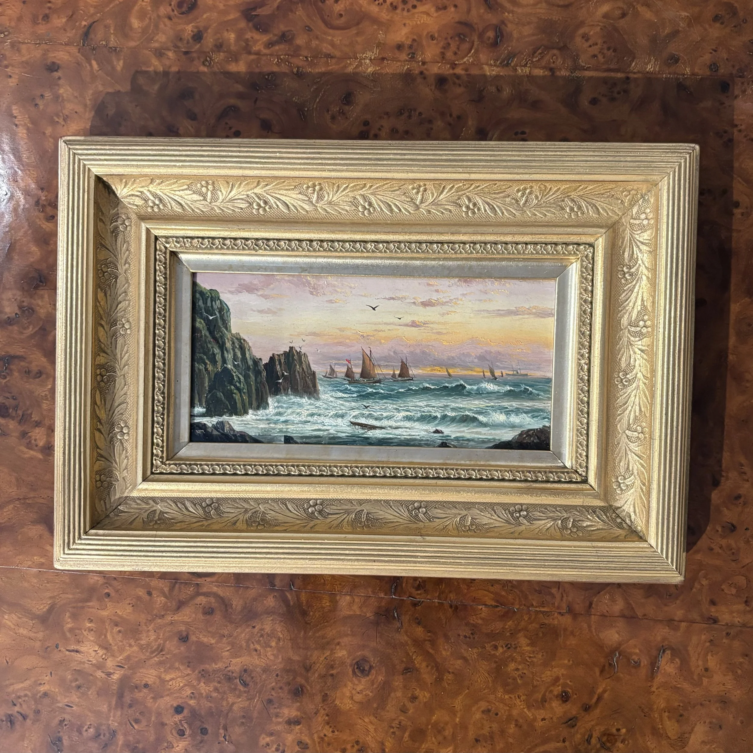 Original oil painting by Tasmanian maritime artist Haughton Forrest